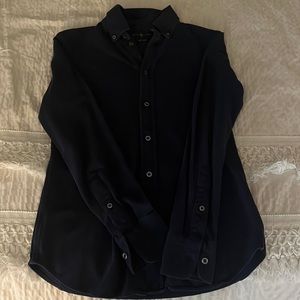 Knit Oxford/button up